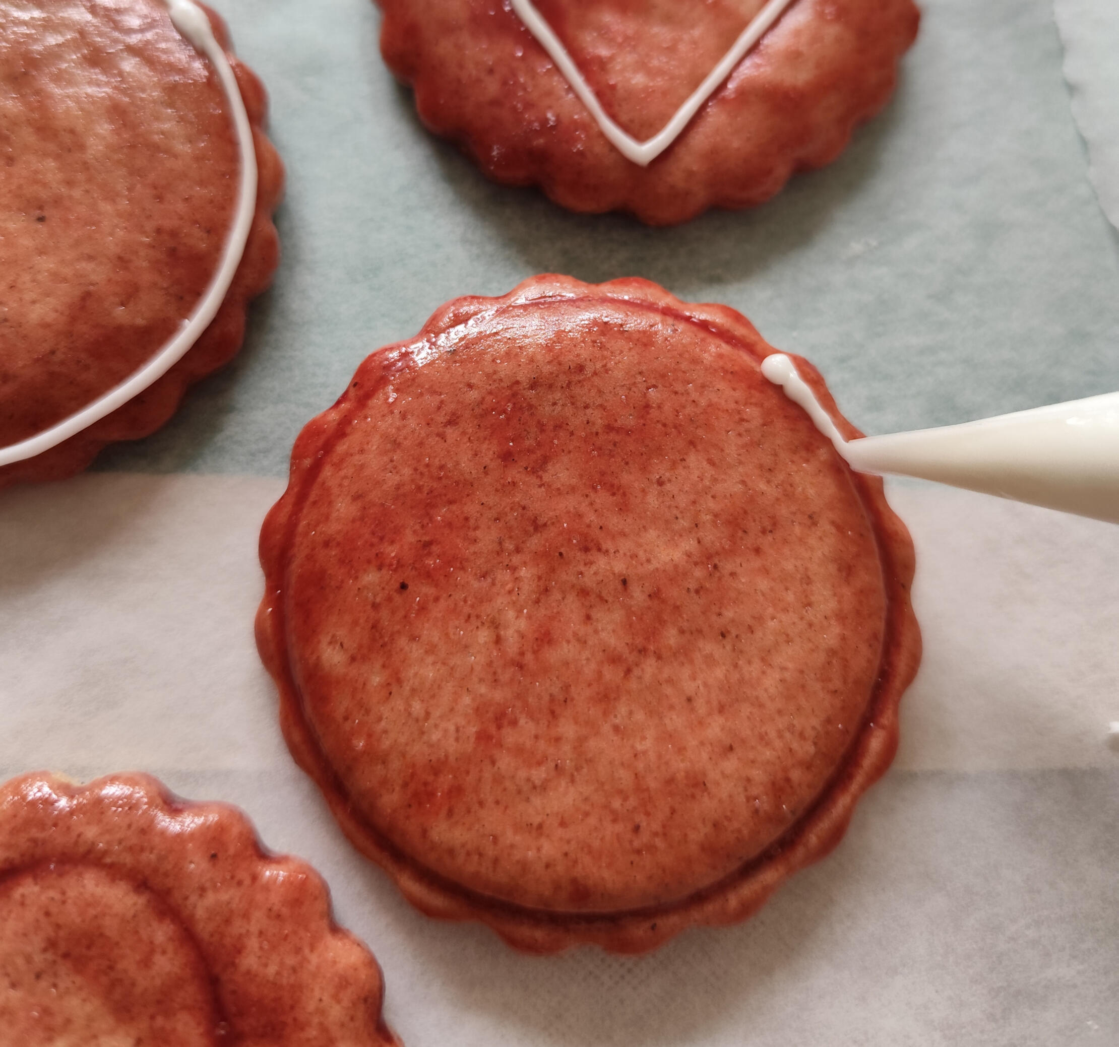 bohemian cookies - pernik decorating cookie