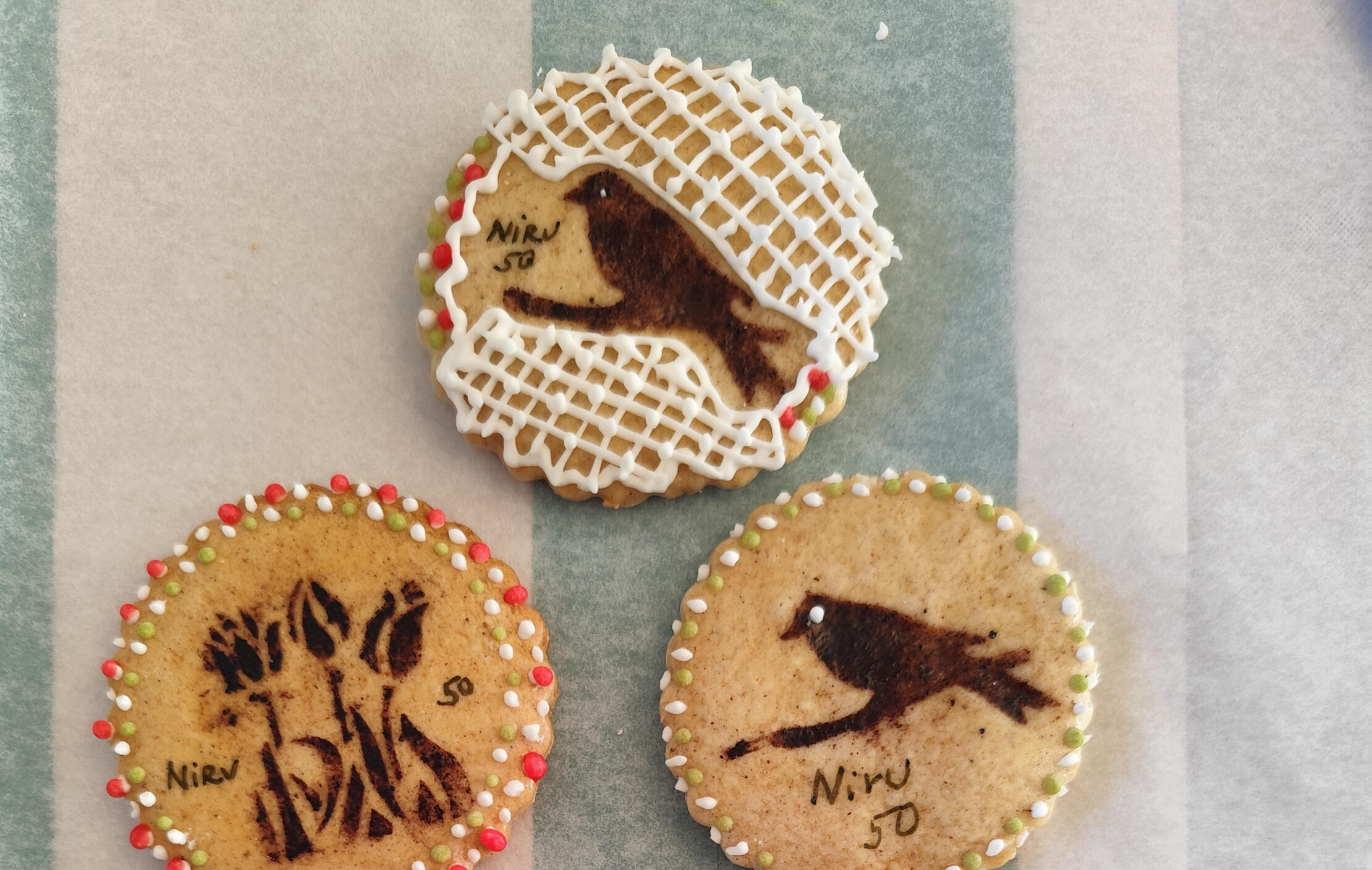 customised cookies Anniversary